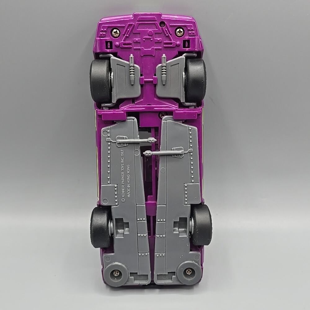 Vintage Kenner M.A.S.K. Manta Purple 300ZX Vanessa Warfield Mask Good Condition - Picture 15 of 16